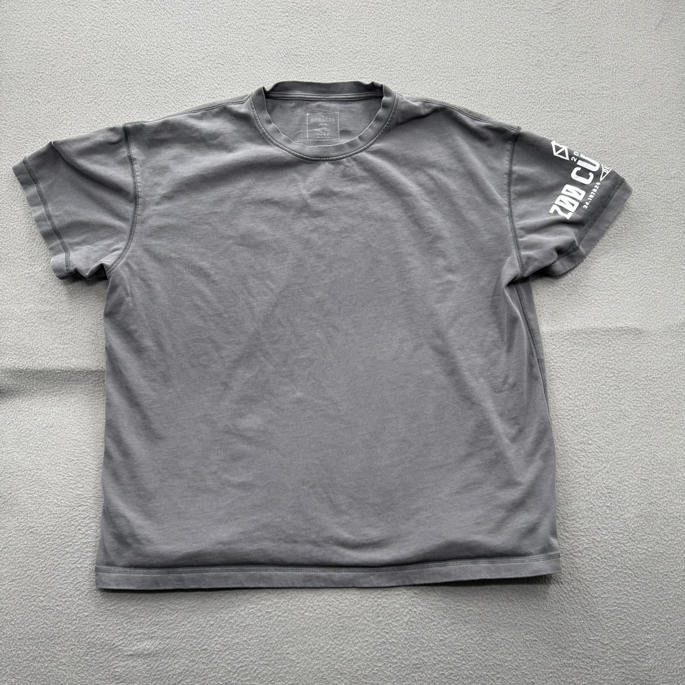 Rawgear Shirt Mens Large Gray Zoo Culture RAWGEAR Back Graphic Tee Tagless